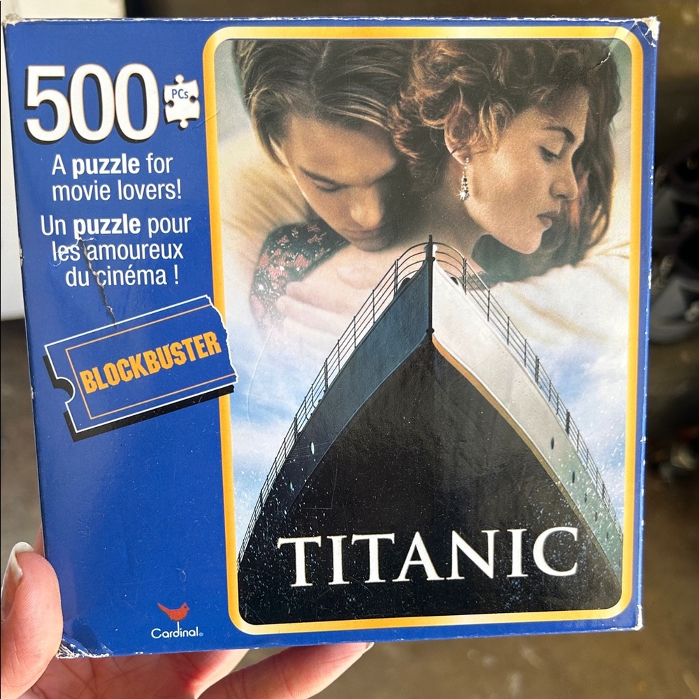 Titanic 500-Piece Jigsaw Puzzle - Blue